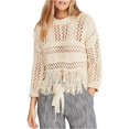 thumbnail image 2 of Suéter para mujer Free People Higher Love color blanco roto extra pequeño, 2 of 2