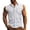 White, variant on Men's Lapel Vest with Pockets Casual Sports Cardigan Sleeveless Button Down Summer Fashion Top,Beige,L