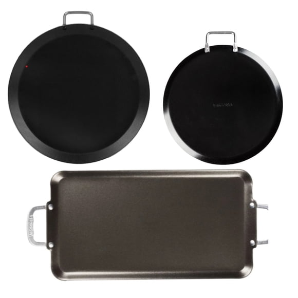 Set de Comales Vasconia Esencial 3 piezas de Aluminio
