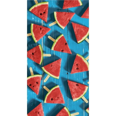 Watermelon 100% Cotton Beach Towel by Mainstays