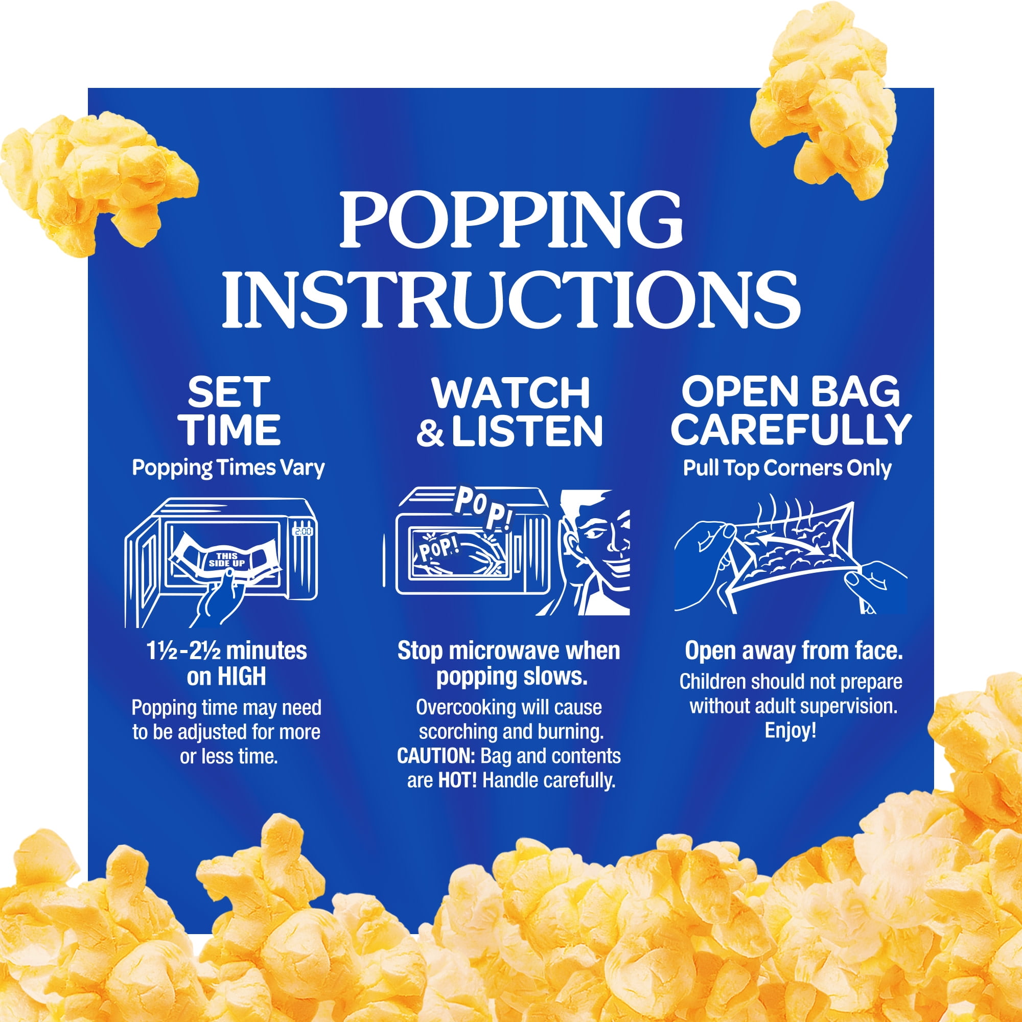 (4 pack) Act II Butter Mini Bags Butter Lovers Microwave Popcorn, 1.19 oz., 12-Count Bags