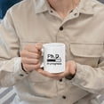 thumbnail image 4 of PhD in Progress Future Dr Doctor Gifts Medical Student Coffee Mug 11oz White, 4 of 8