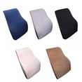 thumbnail image 3 of Balems Support Pillow For Office Chair Car Memory Back Cushion For Back Pain Relief Improve Posture Large Back Pillow For Computer, Gaming Chair, 3 of 3