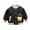 Black, variant on Generic Boys Jackets Winter Toddler Child Baby Boys Girls Long Sleeve Cartoon Patchwork Winter Coats Baseball Jacket Outer Outfits(White,18-24 Months)