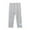 Gray, variant on Toddler Girls Pants Soild Color High Waist Elastic Waist Outwear for Girls Gray