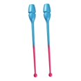 thumbnail image 4 of 2 mazas de gimnasia rítmica conectables, equipo de entrenamiento portátil para danza. Azul claro rosa rojo, 4 of 9