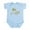 Sky Blue, variant on CafePress - Infant Bodysuit - Baby Light Bodysuit, Size Newborn - 24 Months