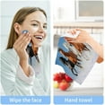 thumbnail image 7 of Coolnut 2PCS Running Herds of Horses Towels Cotton Washcloths Set,Quick Drying & Absorbent Soft Bathroom Hand Towel Lightweight & Portable Fingertip Towel Decor Gift, 7 of 7