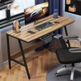 thumbnail image 4 of Laptop Supplies Office Desk Writing Bedroom Shelf Gadgets Computer Desks Bookshelf Setup Mesa De Computador Modern Furniture My Lux Decor Round, 4 of 33