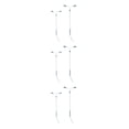 thumbnail image 2 of Moyic Lámpara de cristal de luz de pared modelo decoración del hogar de moda interior con Pedestal de acero inoxidable exquisita Type1 NO1, 2 of 6