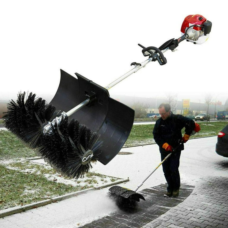 ZPL 52CC 2.4HP 1700W 7000RPM Gas Power Handheld Snow Sweeper Snow  Shovel,24x9 Gasoline Snow Broom Snow Cleaner Snow Joe Thrower for Lawn  Care