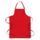 thumbnail image 4 of Delantal de Carnicero Chef Works Rojo Ajustable Unisex 86x61 cm, 4 of 6