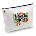 thumbnail image 1 of 12# Cotton-polyester Bag Stroage Bag Rectangle 18x25cm Flower Pattern, 1 of 5
