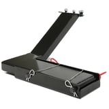 KUAFU Locking Fuel Door For Hummer H1 / Humvee M998 M1123 - Aluminum Powder Coated Gas Cap Cover