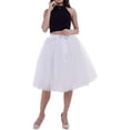 thumbnail image 1 of Jupe Tutu en Tulle de Ballet Princesse pour Femmes et Filles, Robe Mini de Soirée de Mariage, Bal, Rockabilly, 1 of 5