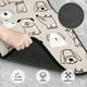 thumbnail image 3 of Fotbe Puppy Juego de 4 Tapetes para Auto con Estampado – Alfombrillas de Goma Reforzada, Diseño Antideslizante, Protección para Todo el Año – Vehículos, Autos, Camionetas y SUVs, 3 of 7