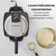 thumbnail image 4 of Waflera Belga Hamilton Beach Durathon Acero Inoxidable Antiadherente con Control Tostado,, 4 of 9