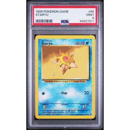 1999 Pokemon Base Set 65/102 Staryu PSA 9