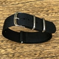 thumbnail image 2 of WEISIPU Watch Strap Nylon One Piece Band Military Army Diver 18mm 20mm 22mm MOD, 2 of 4