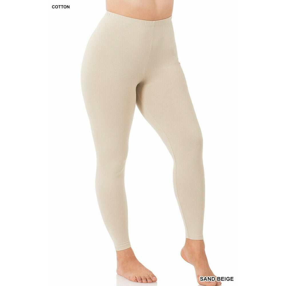 Zenana Zenana Outfitters Premium Cotton Full Ankle Length Leggings