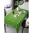 thumbnail image 6 of Rugby Sport Table Cloth, American Football Field Stadium Waterproof Tablecloth for Rectangle Tables, Reusable Washable Fabric Table Cover for Restaurant Kitchen Dining Tables 54"x108", 6 of 6