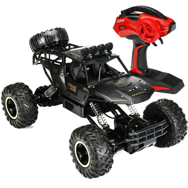 1 12 Monster Truck 2 4g Rc Rock Climbing Car Off Road Remote Control Drift Nitro 4wd Walmart Com Walmart Com