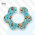 thumbnail image 3 of Hirioo Lovely Sea Otters for Baby Cotton Petal Bib Drool Bibs for Baby Boy Unisex, 3 of 9