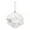 B, variant on CSChome Christmas Pendants 6Pcs Christmas Balls Hanging Pendants with Lanyard Sparkling Finish Xmas Tree Hanging Ornaments