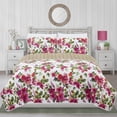 thumbnail image 1 of Safdie & Co. Literie Ultra-Douce Ensemble de Courtepointe 2PC Lit Simple 86pouces x 66pouces Floral, 1 of 1