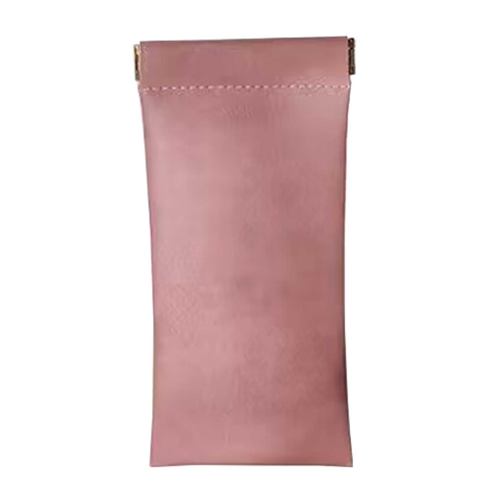 Giroayus Soft Leather Sunglasses Bag 2023 New Leather Glasses Ca 並行輸入品