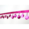 thumbnail image 2 of Altotux 1-1/2" Fuchsia Sequin Glass Beaded Trim Round with 3/8" Ribbon By Yard, 2 of 3