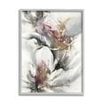 thumbnail image 4 of Stupell Industries Abstract Floral Blossoms White Petals Nature Design Painting Gray Framed Art Print Wall Art, Design by K. Nari, 4 of 5