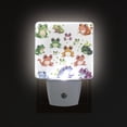 thumbnail image 2 of Cartoon Colorful Frog LED Night Light with Smart Sensor Plug Into Wall Dusk to Dawn 2 packs, 2 of 7
