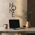 thumbnail image 6 of Violaura Home Sign Metal Wall Art - Easy to Install Hanging Perfect for Home, Living Room Decor (60.0" x 24.0"), 6 of 8