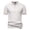 White, variant on Mens Polo Shirts Solid Color Business Workl Lapel Knit Short Sleeve Summer Casual Slim Dress Shirts for Men