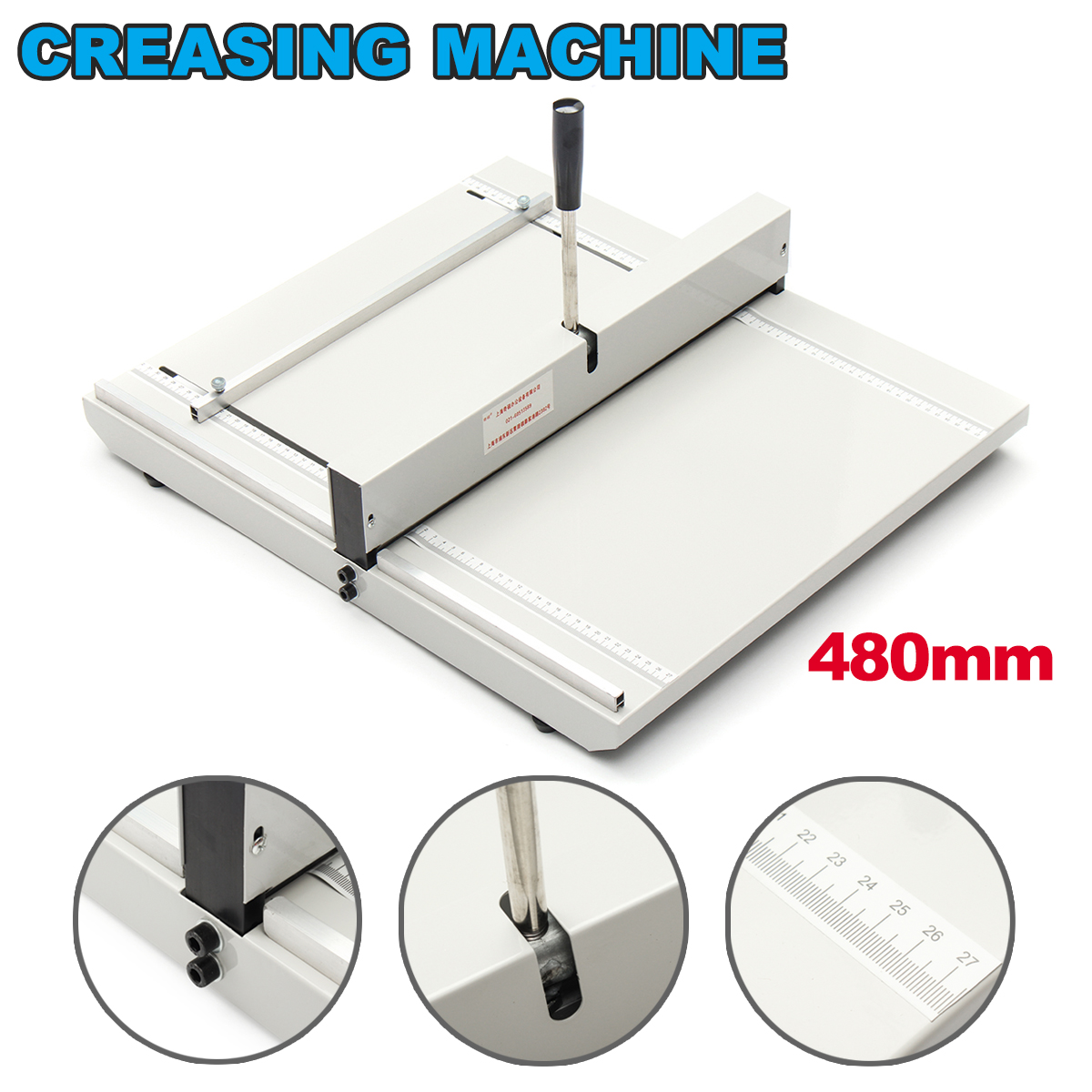 19'' 480mm Manual Scoring Paper Creasing Machine dumor Creaser Scorer