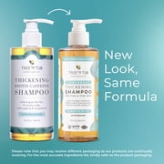 Tree To Tub Biotin Fine Hair Thickening Shampoo for Thicker, Fuller Volume - Gentle Volumizing Sulfate Free Argan Oil Shampoo for Women & Men