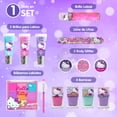 thumbnail image 4 of Estuche de Lata Hello Kitty con Maquillaje Infantil, Sombras, Brillos y Esmaltes de Uñas para Niñas - MAKEUPERIA, 4 of 5