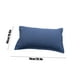 thumbnail image 3 of Funda de almohada de color liso para almohada estándar | Poliéster suave y transpirable | 48 x 74 cm | 5 colores: azul oscuro, rosa, rosa fuerte, beige y amarillo, 3 of 6