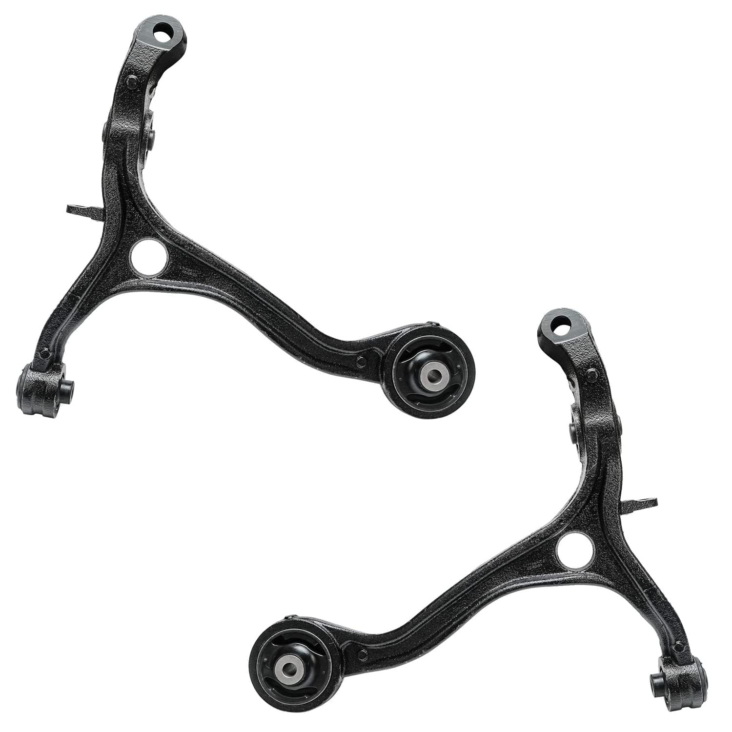 Detroit Axle - Front 12pc Suspension Kit for 08-12 Honda Accord 2008 2009 2010 2011 2012, 4 Upper and Lower Control Arms 2 Lower Ball Joints 4 Tie Rods 2 Sway Bars Replacement