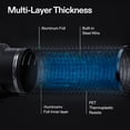thumbnail image 3 of ALPHAGROW 6 Inch 2-in-1 Integrated Inline Fan and Carbon Filter Combo with 8 FT Black Ducting, 410 CFM Powerful Stealth Ventilation System for Indoor Grow Tent, 3 of 13