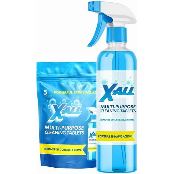 Multi-Purpose Cleaner - Spray Bottle and 5x Cleaning Tablets