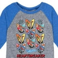 thumbnail image 3 of Hot Wheels - Heartbreaker - Toddler & Youth Raglan Graphic T-Shirt, 3 of 4