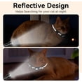 thumbnail image 6 of 2 Pack Airtag Cat Collar Breakaway with Bell, Reflective Kitten Collar with Air Tag Cat Collar Holder Case for Girl Boy Cats, Pet Supplies Accessories, 6 of 7