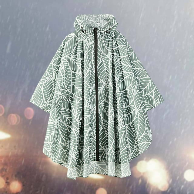 Poncho de Pluie Cape Extérieure pour Randonnée et Cyclisme Imperméable Léger pour Diverses Activités Extérieures