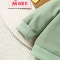 thumbnail image 6 of Outfits Sets for Little Girls Toddler Boys Long Sleeve Floral T Shirt Pullover Tops Plaid Print Pants Fall Winter Clothes 6-12 Months, 6 of 7