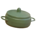 thumbnail image 3 of Mini olla para sopa, muebles para casa de muñecas, adorno para casa de muñecas, juguete de cocina, escala 1/6 y 1/12 Verde, 3 of 9