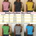 thumbnail image 3 of Zunfeo Summer Tops for Women 2025 Casual Cozy Tunic T Shirts Short Sleeve Juniors Tops Under $10 Purple S, 3 of 4