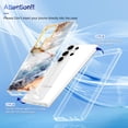 thumbnail image 2 of Tarise for Samsung Galaxy S23 Ultra 5G Phone Case, [Wireless Charging] Shockproof Drop Proof Rugged Hybid Back Cover with TPU Impact Resistant Bumper for Samsung S23 Ultra 6.8" (2023), Blue Marble, 2 of 7