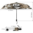 thumbnail image 3 of Polar Bear and Panda Compact Sun Umbrella Windproof Travel Umbrellas for Rain Strong Portable UV Protection, 3 of 8